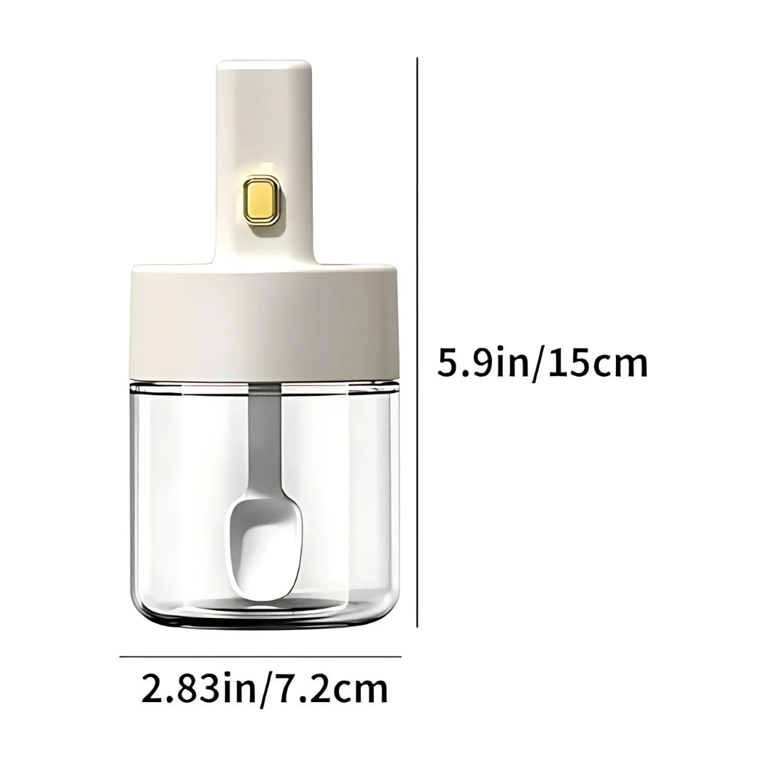 Luxury Glass Telescopic Seasoning Tank
