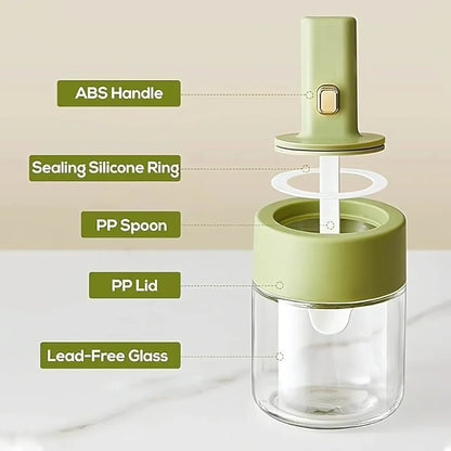 Luxury Glass Telescopic Seasoning Tank