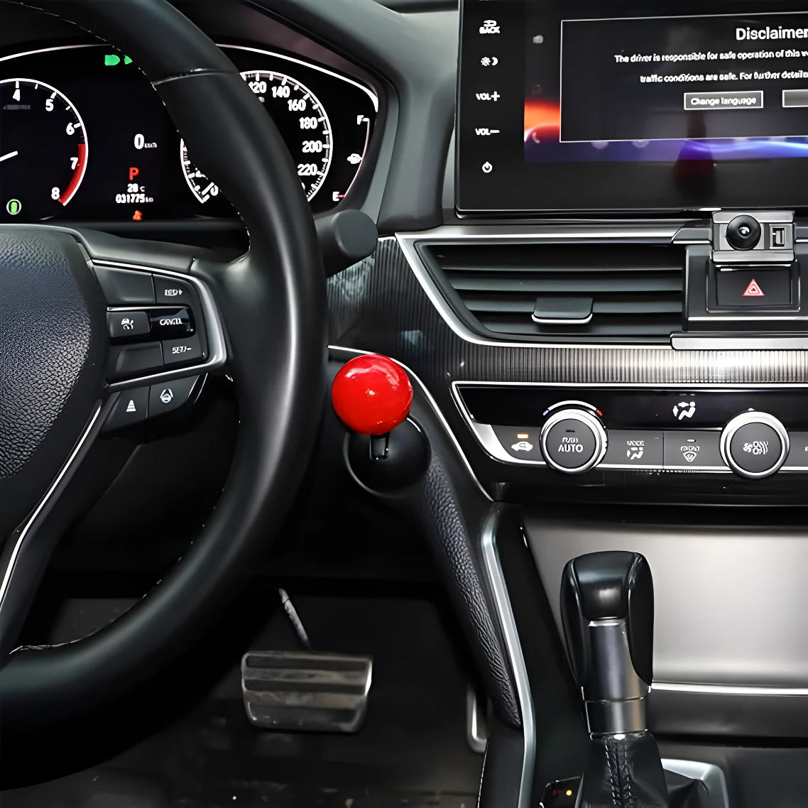 Luxury Push Button Cover car accessories