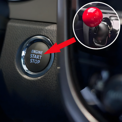 Luxury Push Button Cover car accessories