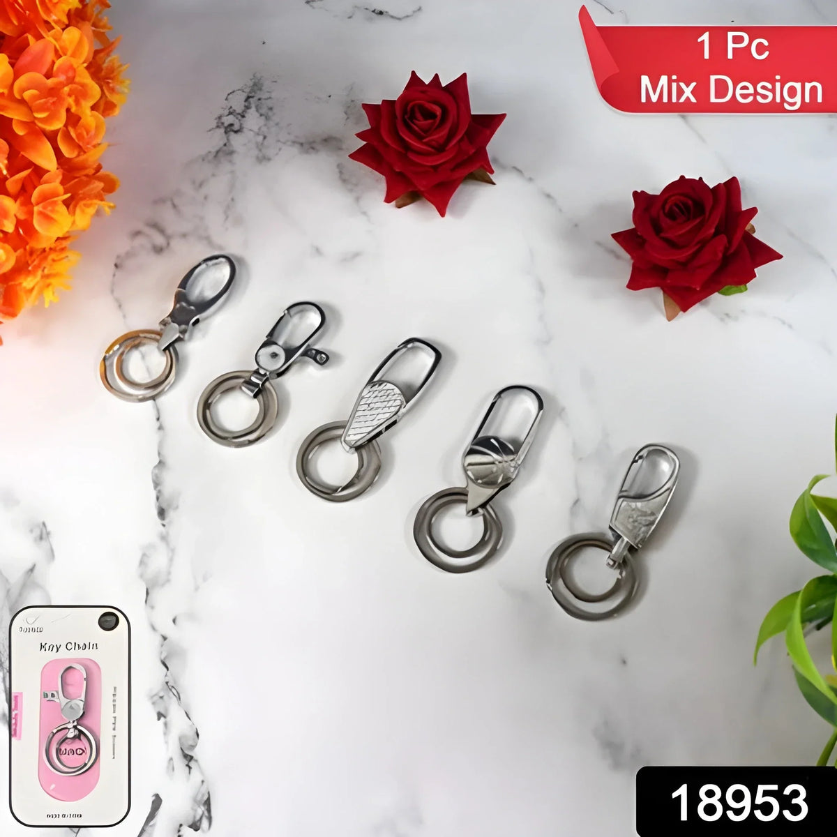 Key Chain Inox Brand Luxury stainless steel keychain - factorybuy – MaxSmile