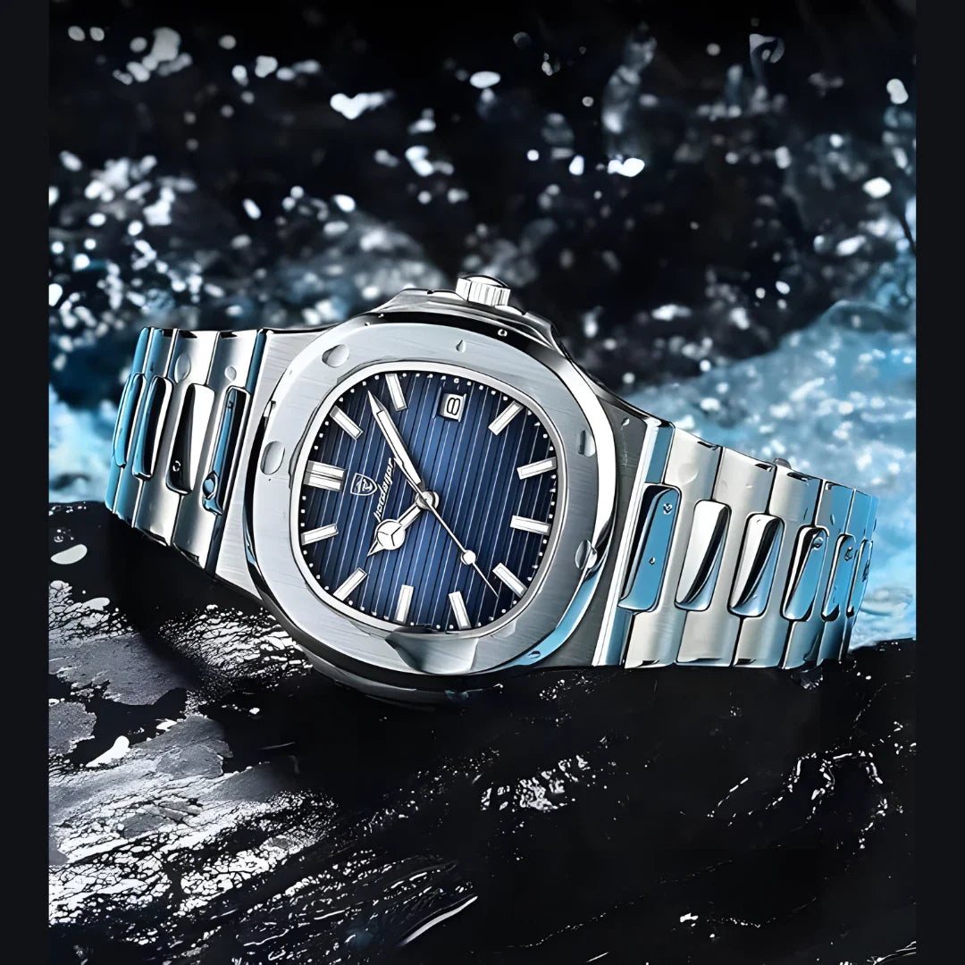 Luxury Stainless Steel Watch