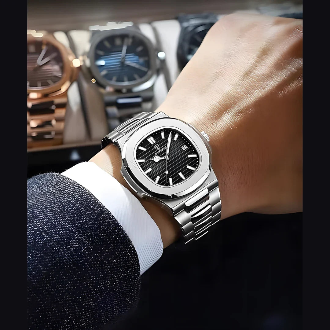 Luxury Stainless Steel Watch