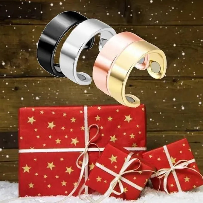 Lymphatic Drainage Therapeutic Magnetic Ring jewelry