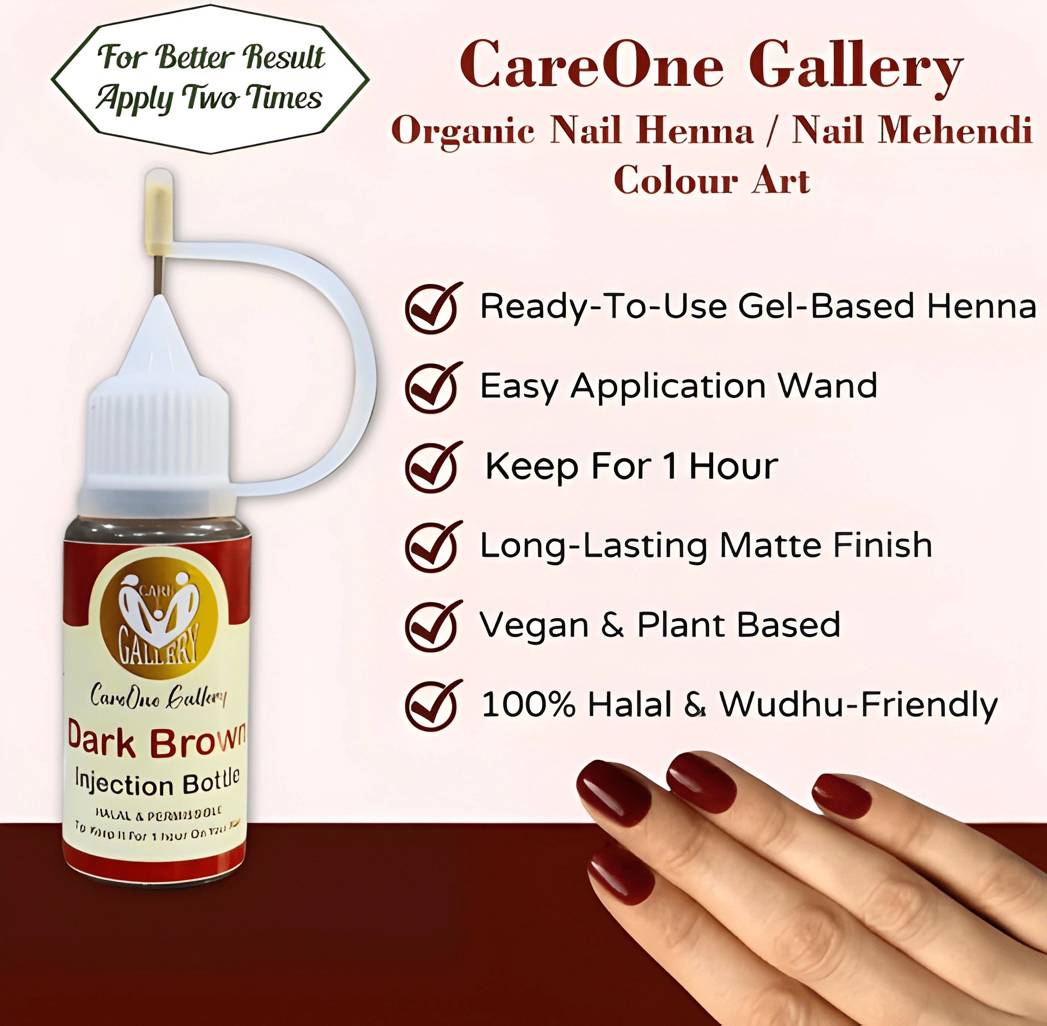 Instant Dark Mehndi Bottle