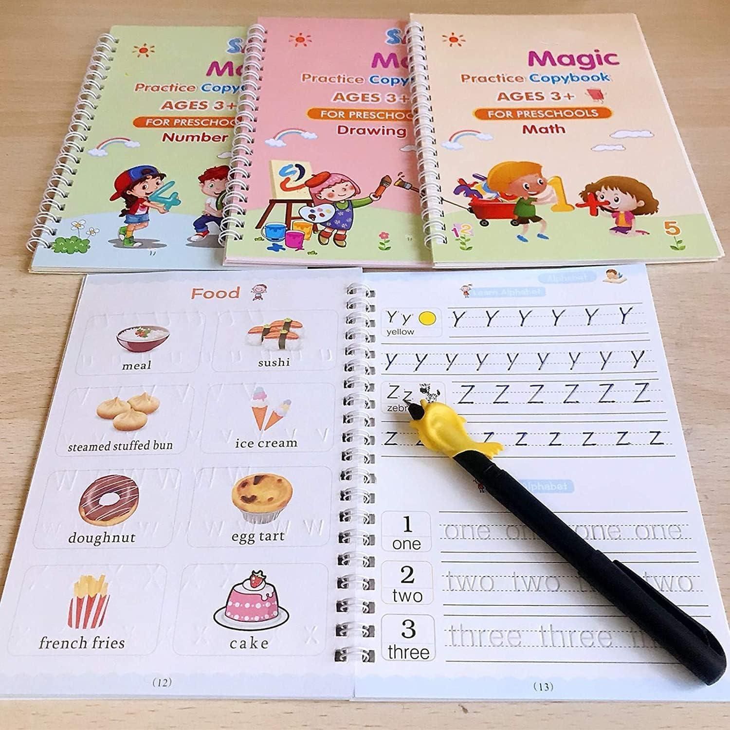Magic Practice Copybook 4 book 10 refill