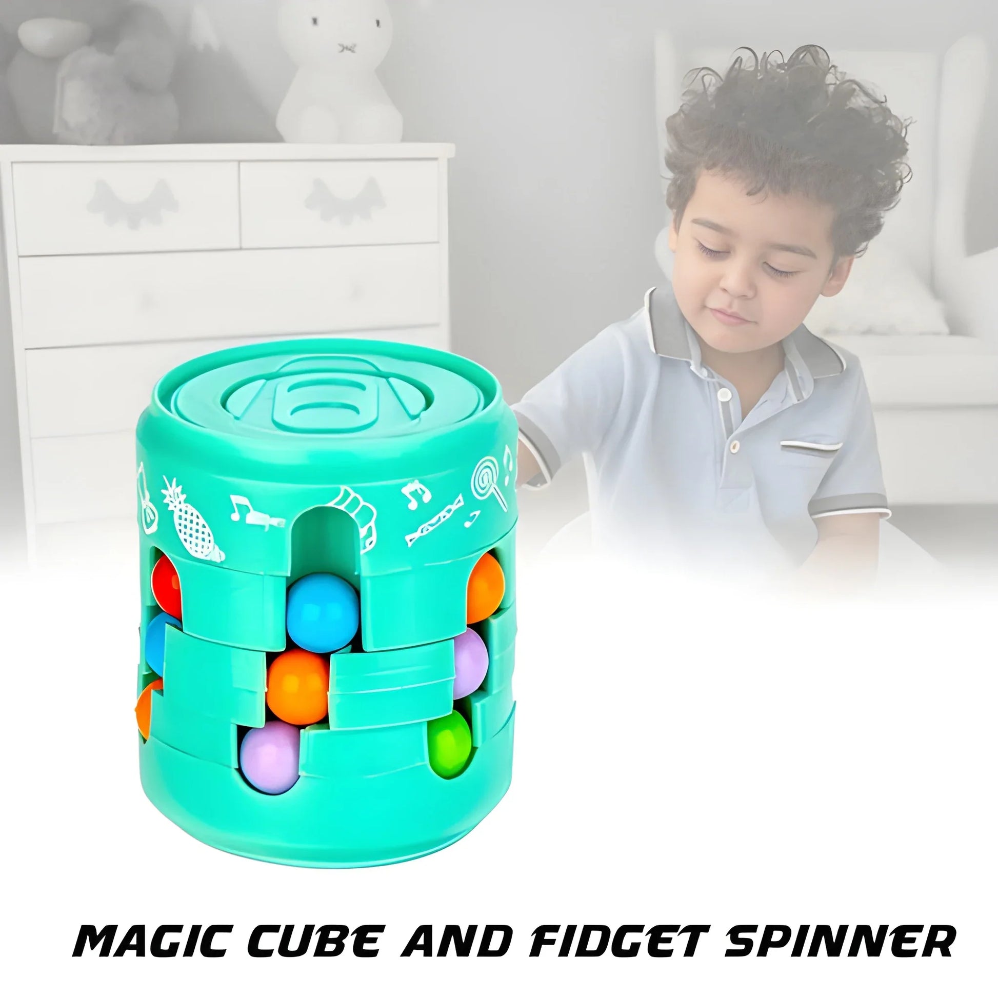 Magic Rotating Puzzle Cube