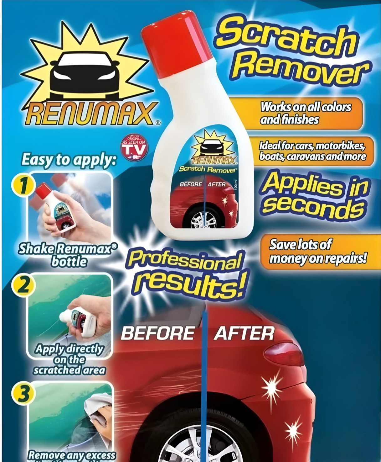 Magic Scratch Remover Liquid car accessories