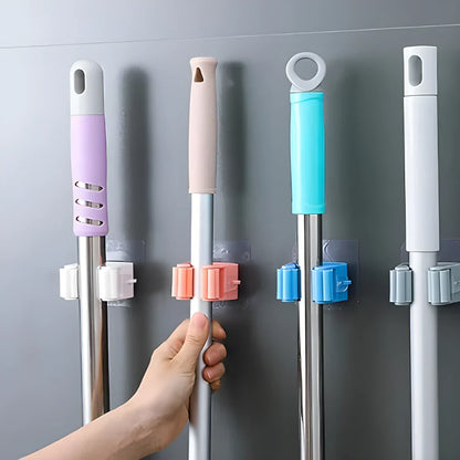 Magic Sticker Mop & Broom Holder - Home Improvement