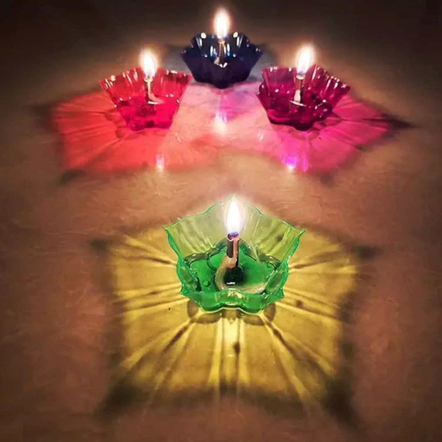 Best magical reflection diya set - candle holders | 2025 | fast shipping