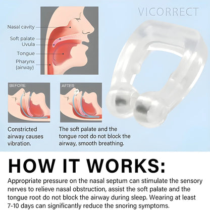 Magnetic Anti-Snore Clip - Health & Personal Care
