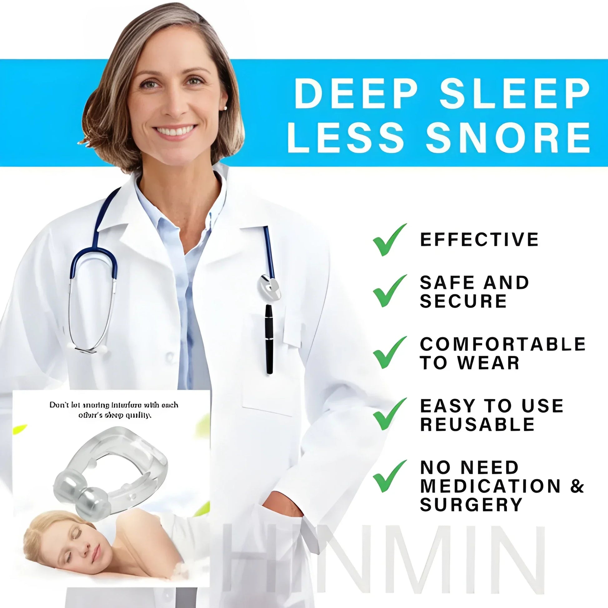 Magnetic Anti-Snore Clip - Health & Personal Care