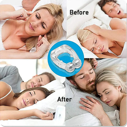 Silicone Magnetic Unisex Anti Snoring Nose Clip