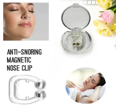 Silicone Magnetic Unisex Anti Snoring Nose Clip