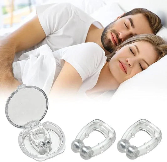 Silicone Magnetic Unisex Anti Snoring Nose Clip