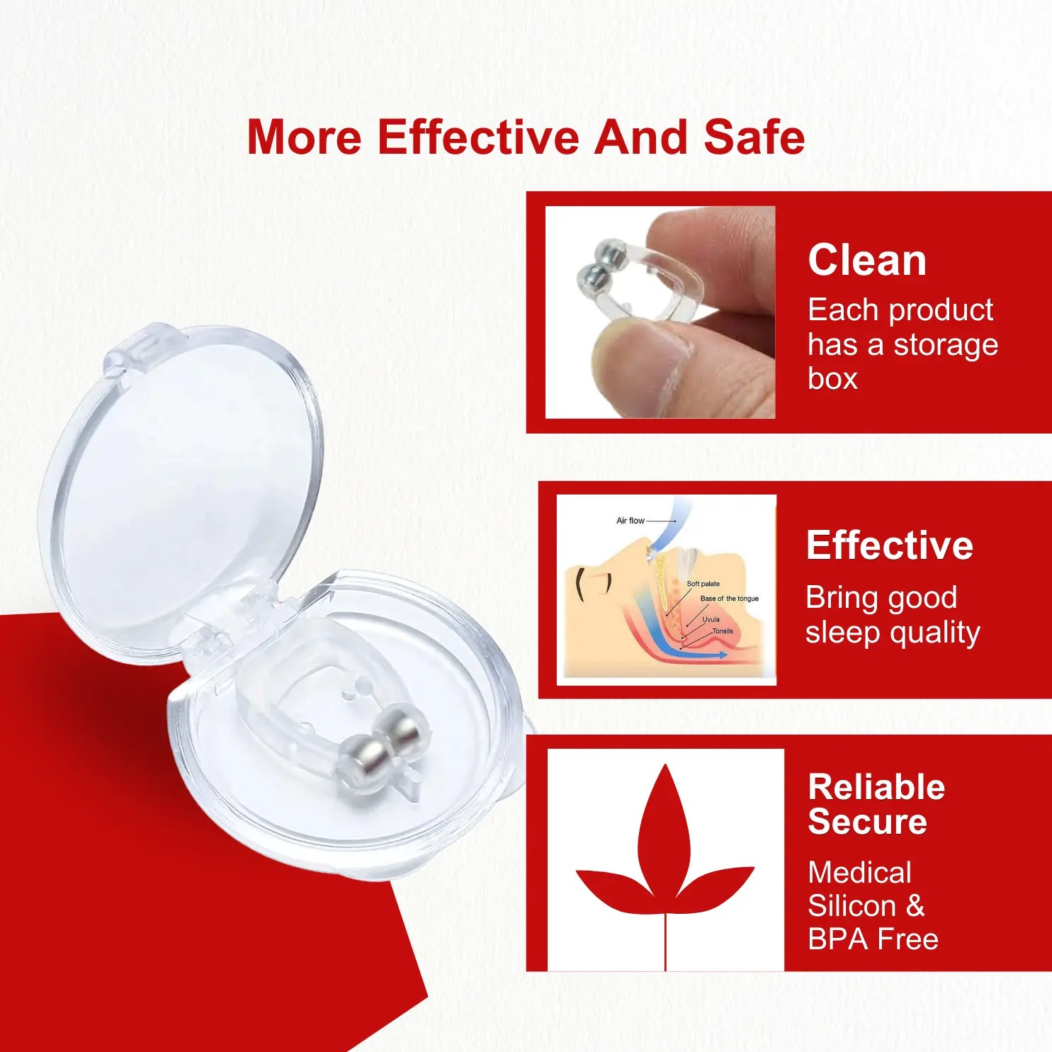 Magnetic Nose Clip