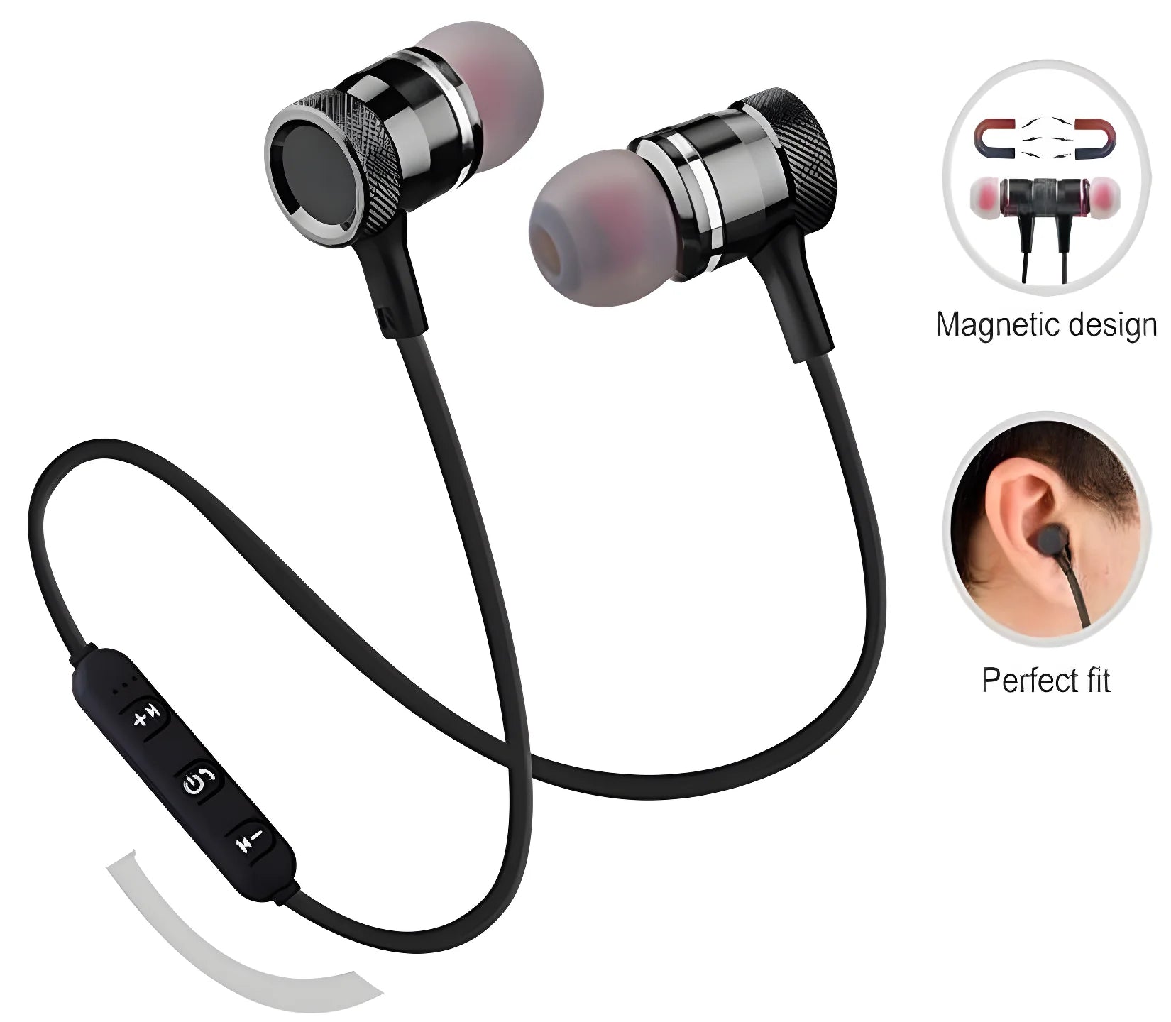 Magnetic Bluetooth Neckband Electronics