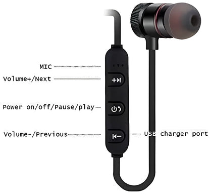 Magnetic Bluetooth Neckband Electronics