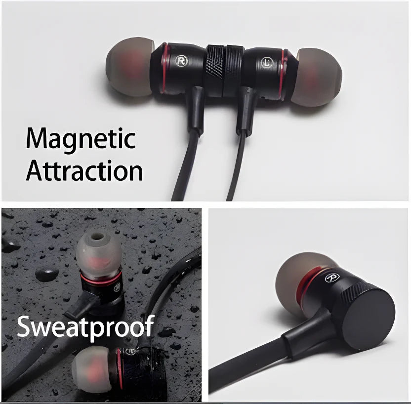 Magnetic Bluetooth Neckband Electronics