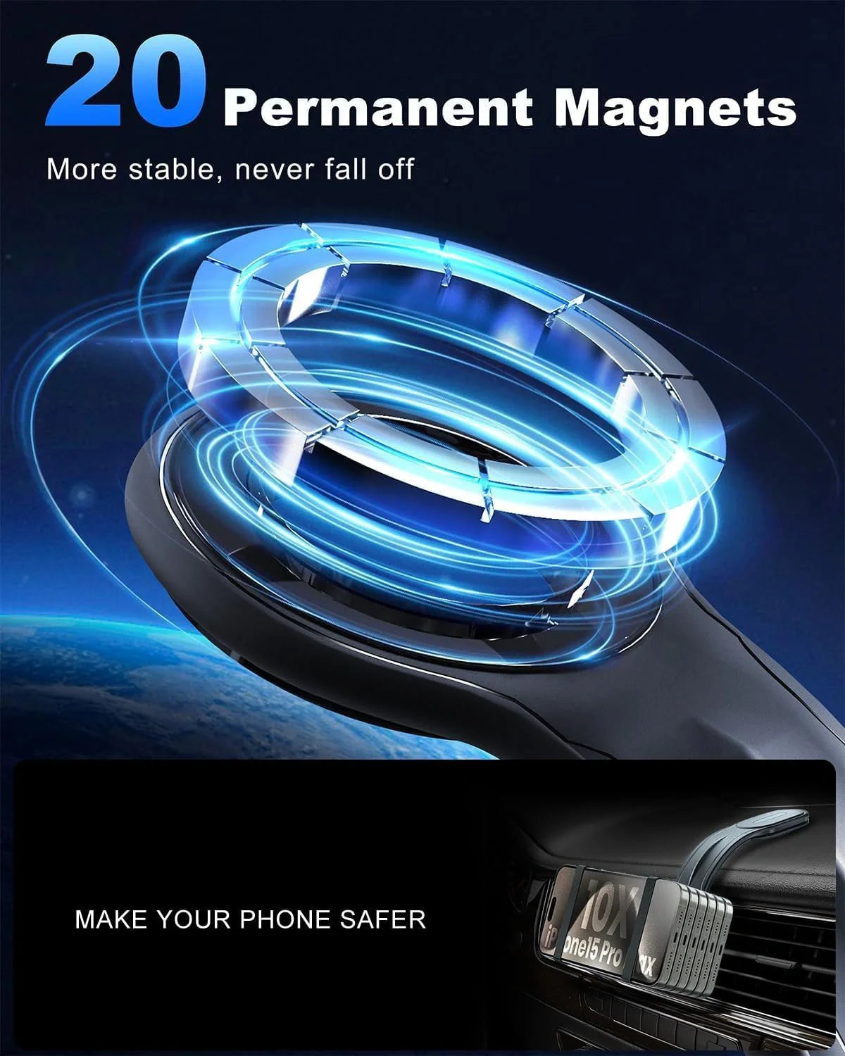 Magnetic Car Phone Holder car accessories