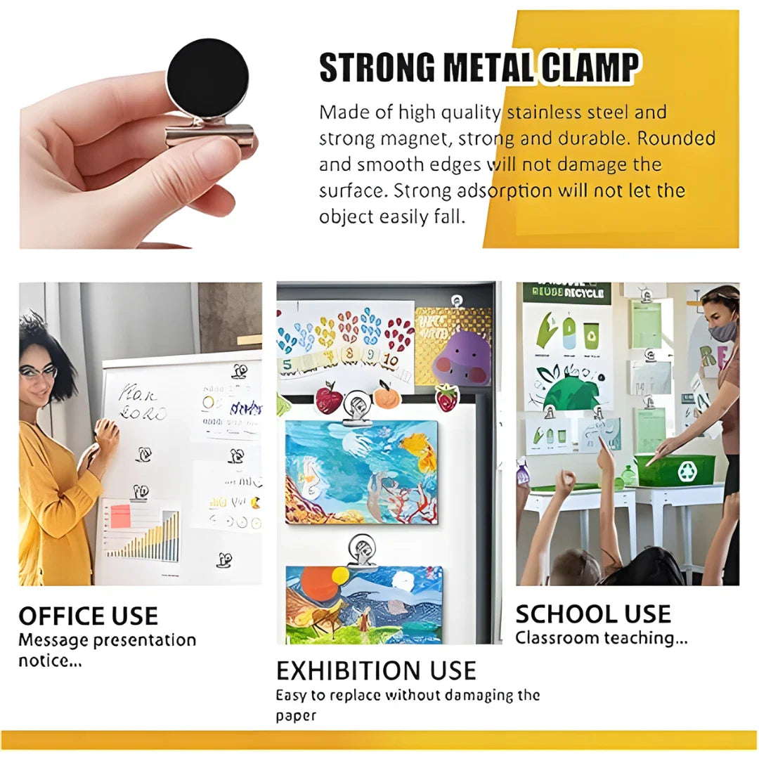 Magnetic Clip Pack of 8