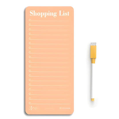 Magnetic Grocery List Board
