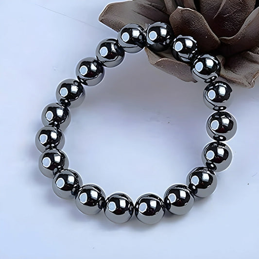 Magnetic Hematite Bracelet Set