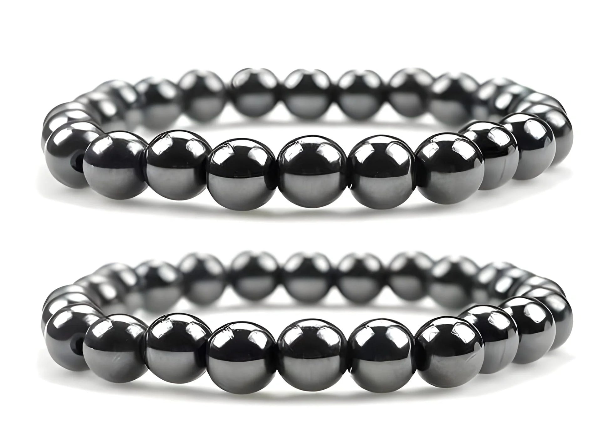 Magnetic Hematite Bracelet Set