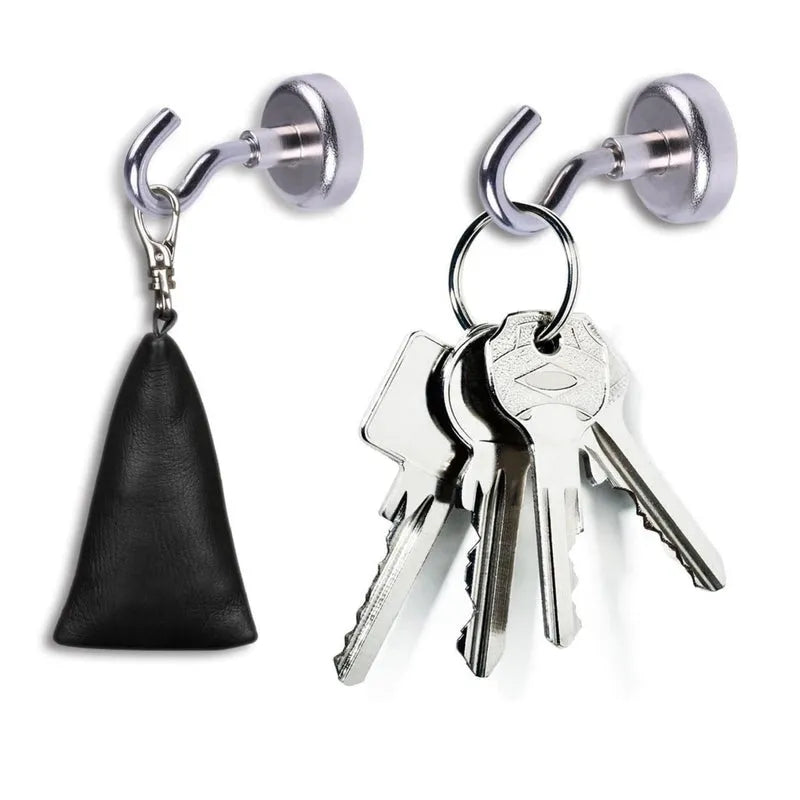 Magnetic Hooks Pack of 4 Home Accessories