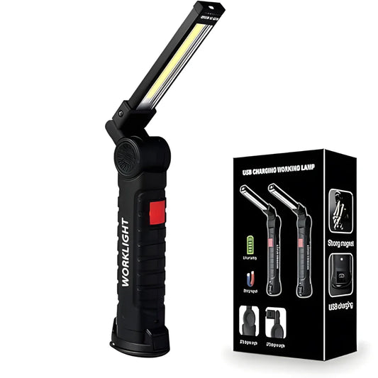 Magnetic LED COB Light USB Rechargeable