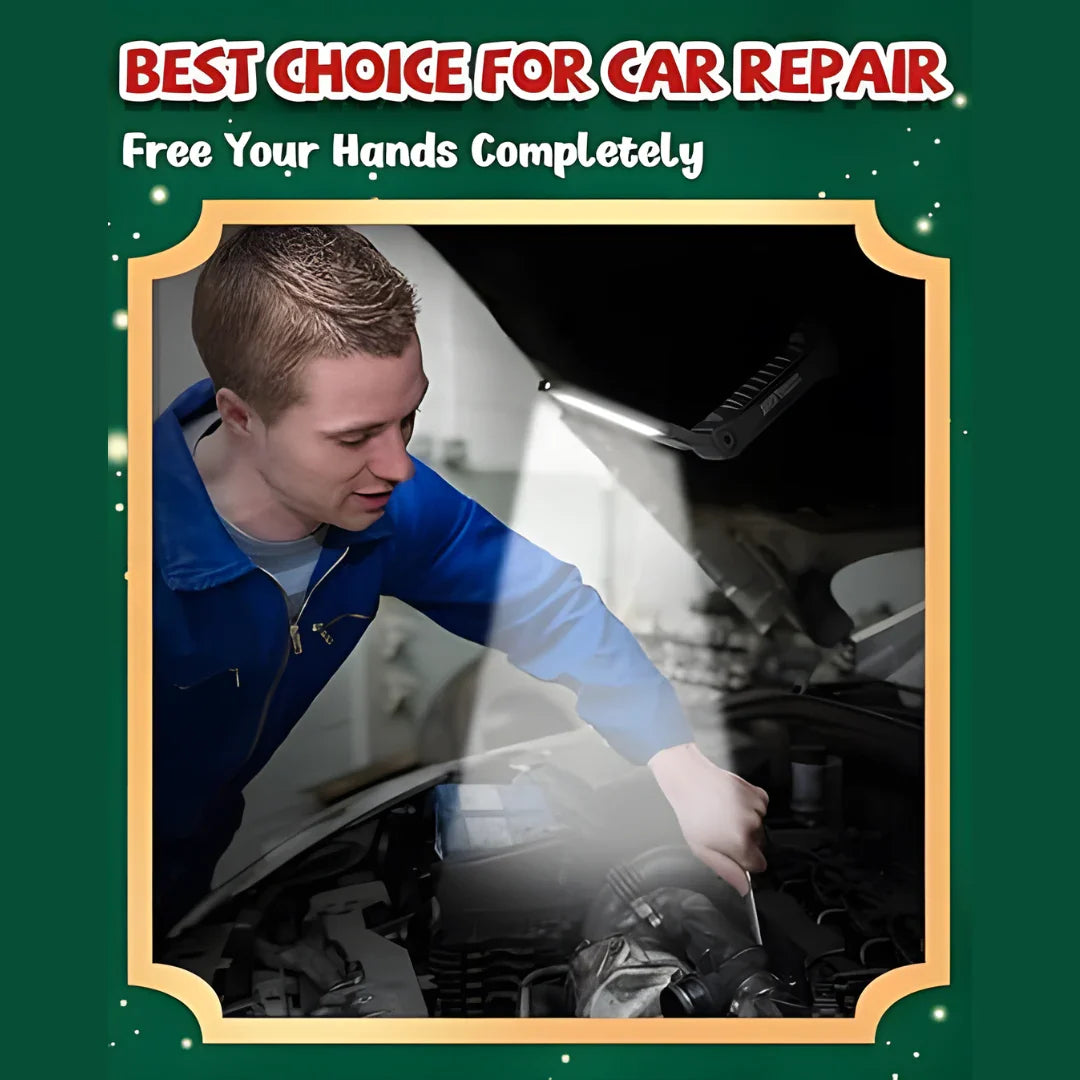 Magnetic LED COB Light USB Rechargeable