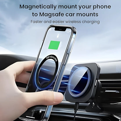 Magnetic Metal Plate Ring For Magsafe Wireless Charger