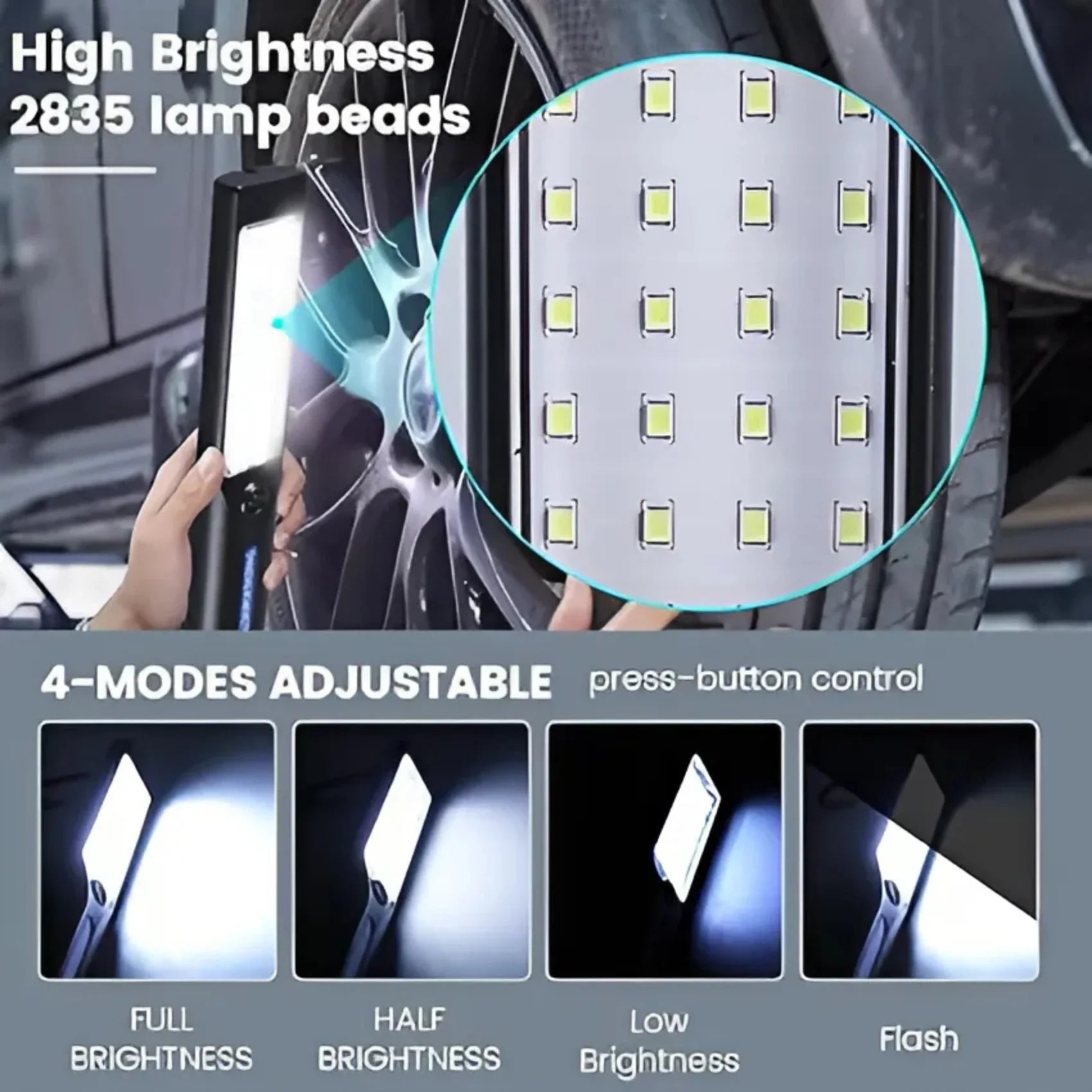 Magnetic Rechargeable Work Light