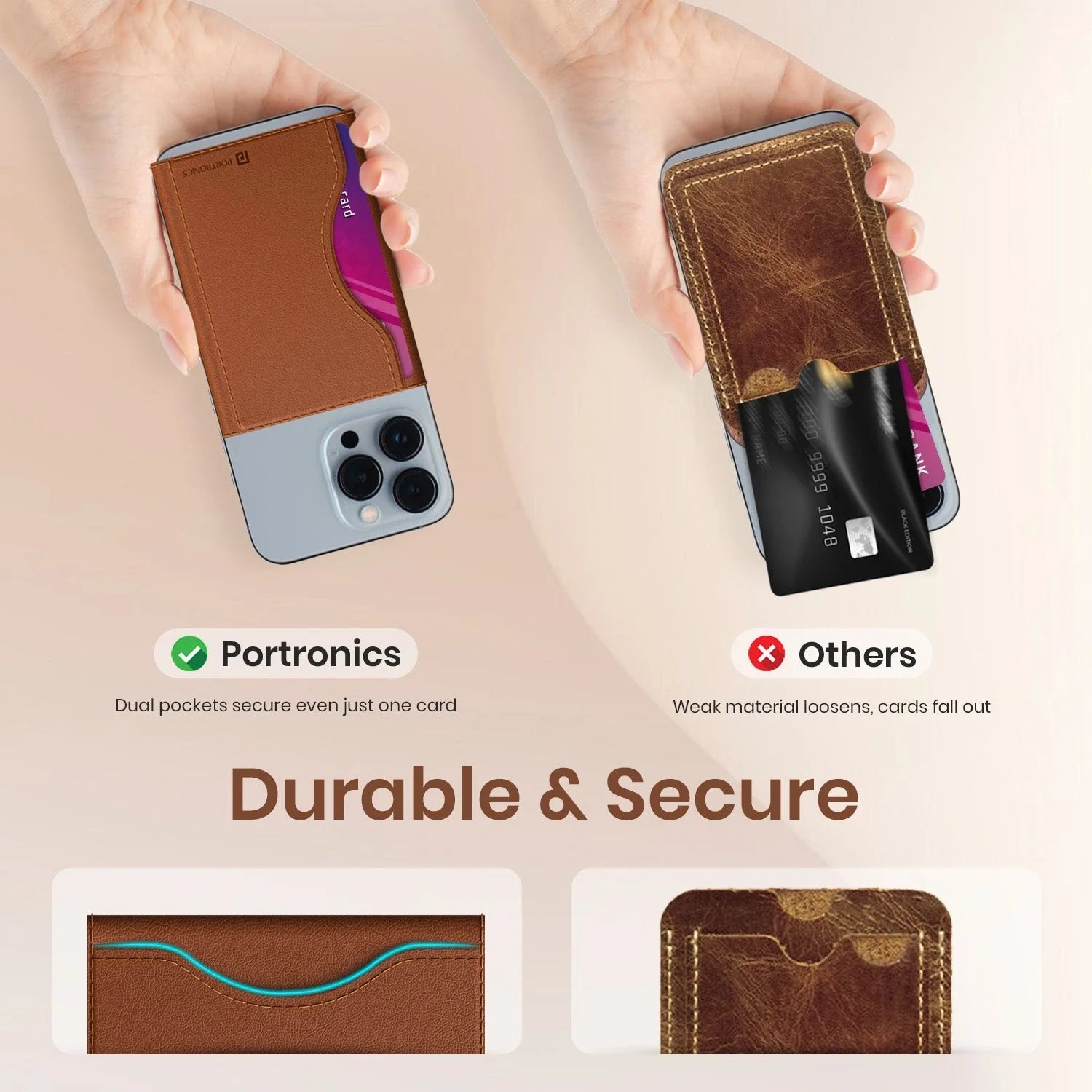 Magsafe Mobile Card wallet Holder Mobile Phone Stand