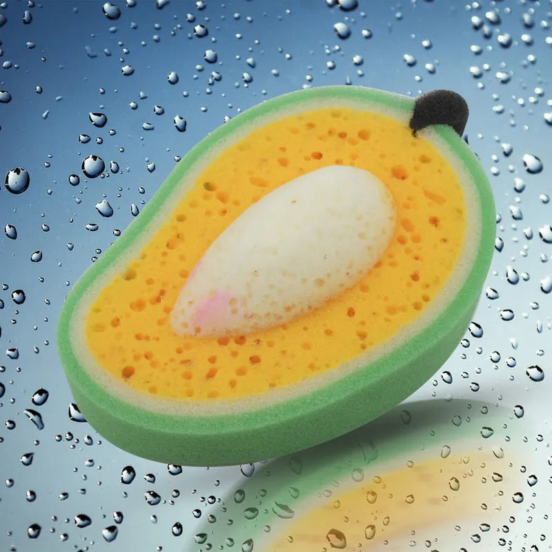 Mango Shape Sponge Dish Washing - Home Improvement