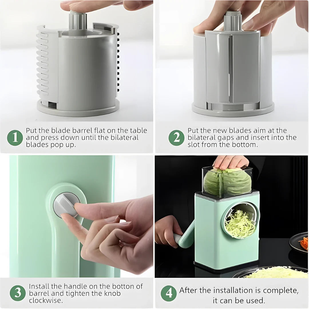 Manual Vegetable Grater for Kitchen