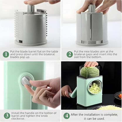 Manual Vegetable Grater for Kitchen