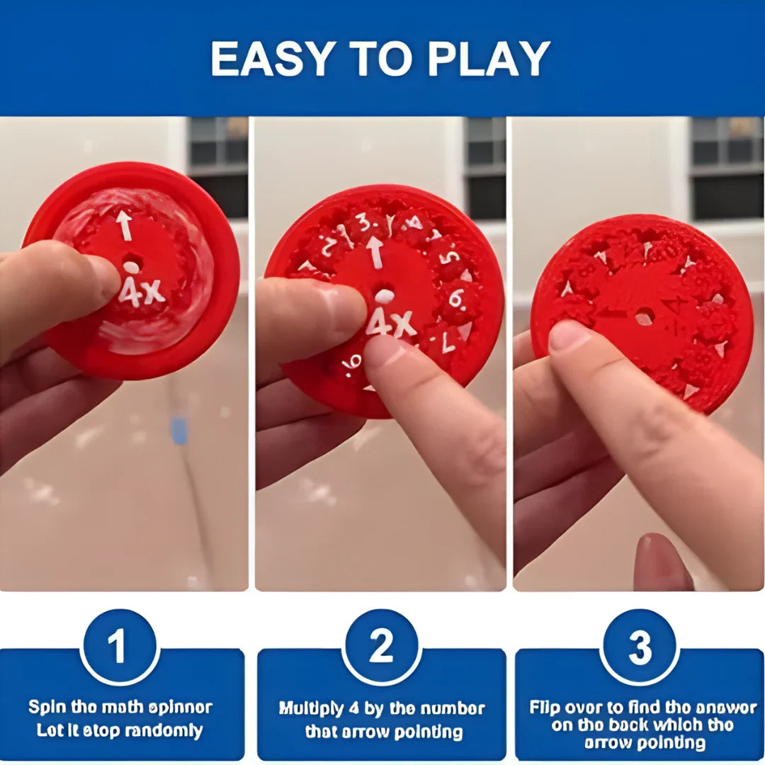 Math Fidget Spinners