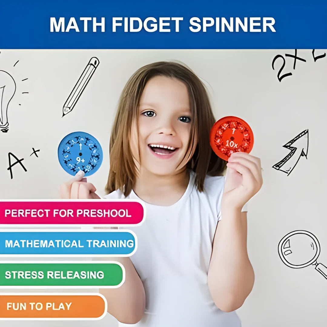 Math Fidget Spinners