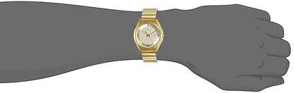 Men Gold Toned Dial Watch watch