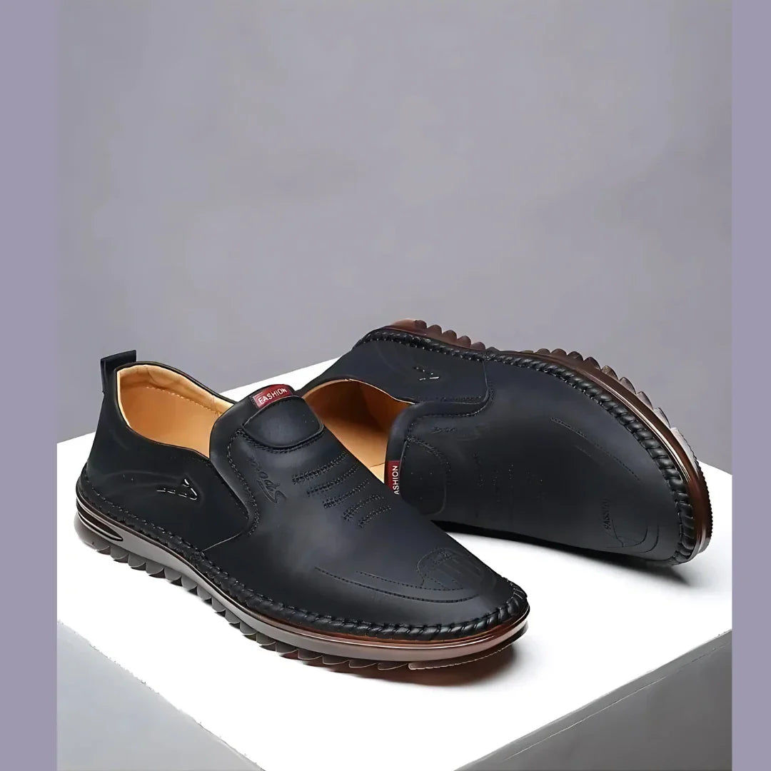 Men Leather Soft Casual Shoes