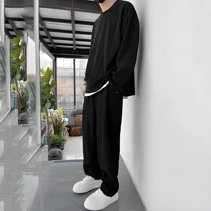 Men’s Black Co ord Set clothing