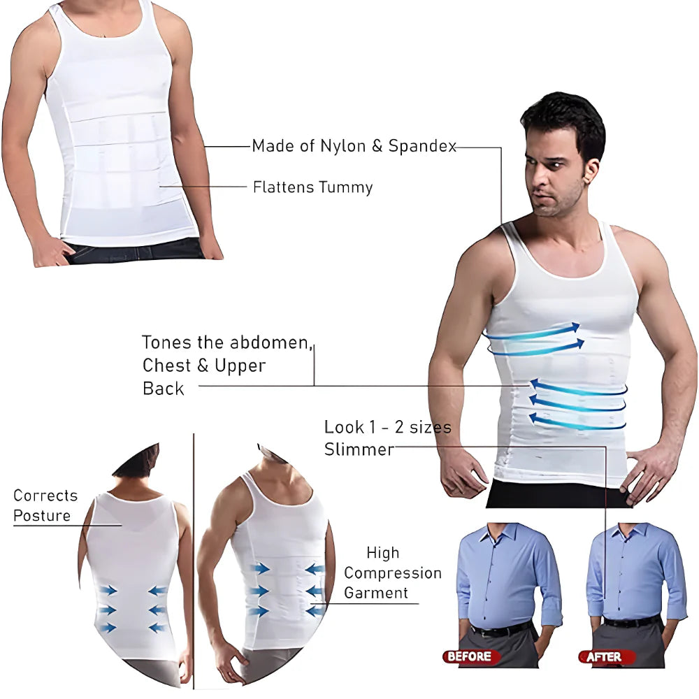 Men’s Compression Flex Vest clothing