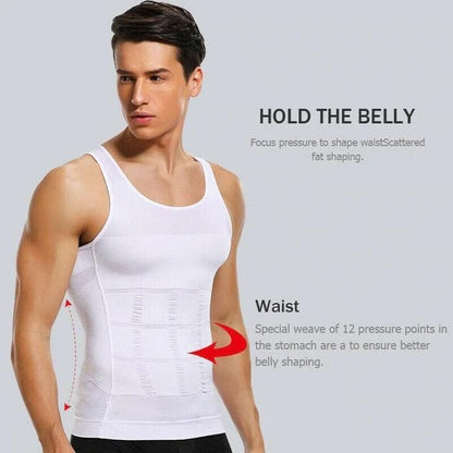 Men's Solid Compression vest
