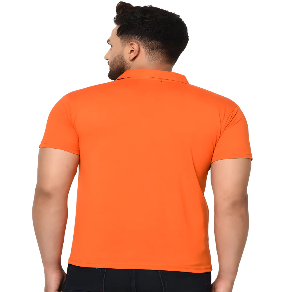 Men’s Orange Polo Shirt