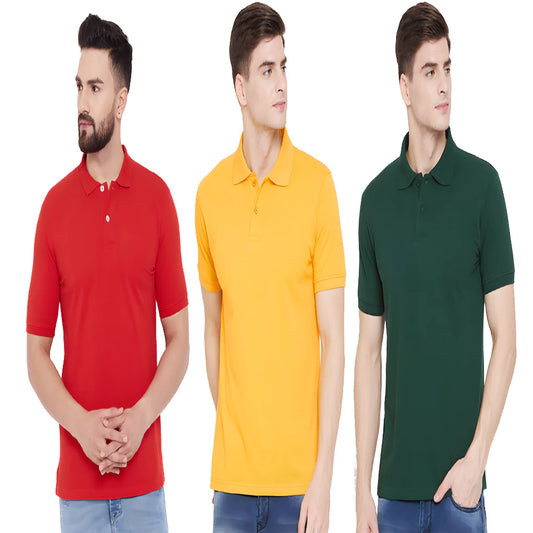Men’s Polo Shirt 3 Pack clothing