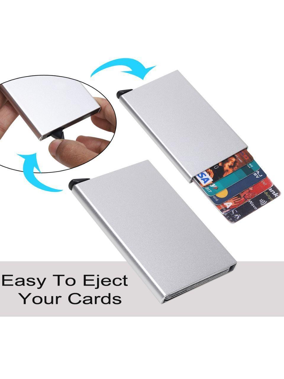 Men’s RFID Protected Smart Pop Up Wallet 8 Card Slots