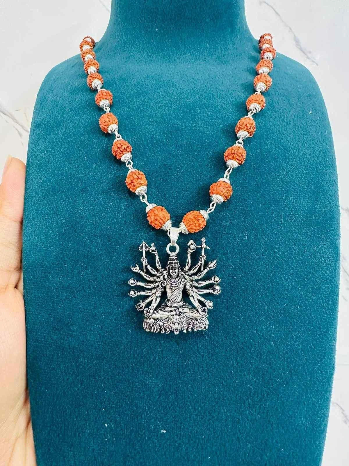 Men’s Shiva Silver Pendant Silver jewelry