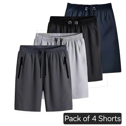 Men’s Stretch Cotton Shorts (4 Pack) clothing