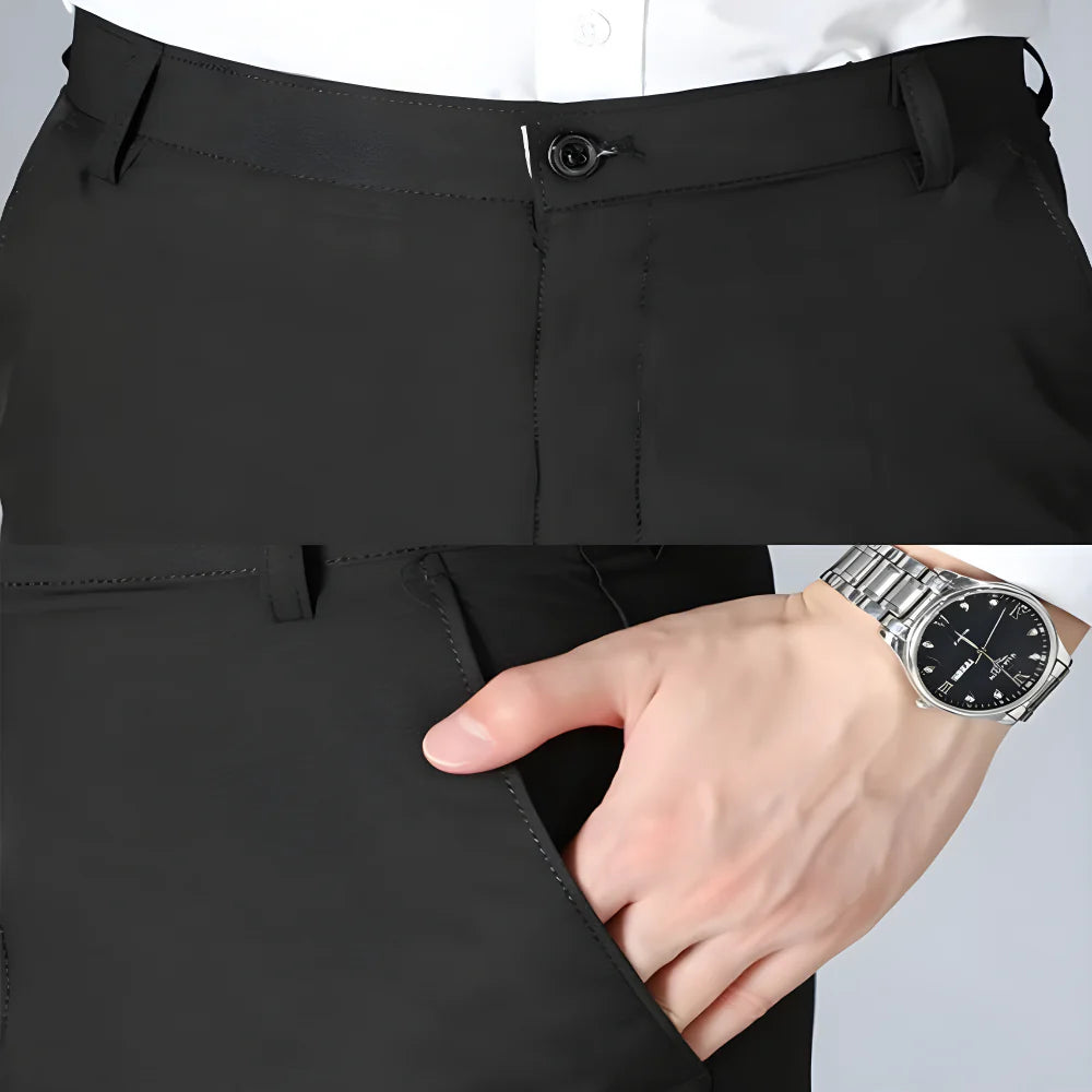 Men’s Stretch Dress Pants 3 Pack clothing